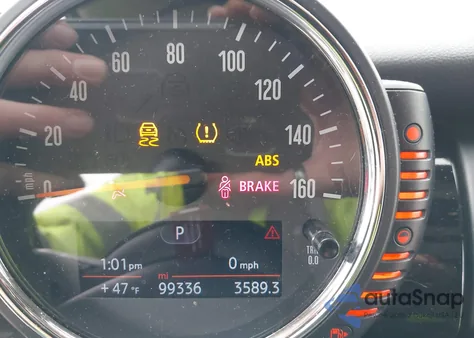 2016 Mini Hardtop Cooper из США, поврежденный, VIN WMWXP5C59G2D13464